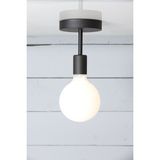 Riolight Tekli Metal Tavan Armatürü - Siyah - 1