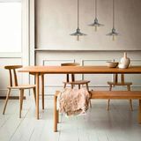 RİOLİGHT VİNTAGE,RETRO,RUSTİK GRİ,GÜMÜŞ FIRÇALI PATİNALI 3XE7 METAL MASA ÜSTÜ SARKIT AVİZE EN:60CM