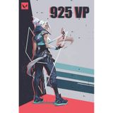 Riot Games 925 VP Valorant Points TR