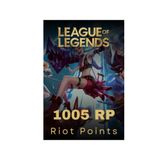 Riot League Of Legends 1005 Rp Riot Points Cash Şeffaf