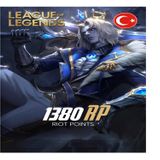 Riot League Of Legends 1380 Rp Şeffaf