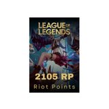 Riot League Of Legends 2105 Rp Riot Points Cash Şeffaf