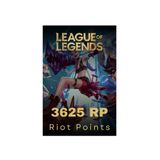 Riot League Of Legends 3625 Rp Riot Points Cash Şeffaf