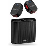 Riotech Kablosuz Manyetik Mini Mikrofon 2'si 1 Arada Gürültü Azaltma ve Yankı Efekti