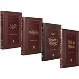 Risale-i Nur Seti 4 Kitap Asa-yı Musa - Sözler - Mektubat Mesnevi-i Nuriye (Büyük Boy) - Bediüzzaman Said Nursi - Renk - Siyah