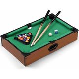 Rising Sports Ahşap Masaüstü Bilardo 3+ Yaş İçin Eğlenceli Oyun Seti Dayanıklı Yapı ile