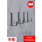 risingmaber 4lü Yapışkanlı Askılık Kapı Arkası Bornoz Askılığı Mutfak Banyo Askılığı Havlu Askılık