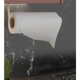 Risingmaber Metal Beyaz Yapışkanlı Kağıt Havluluk Yapışkanlı Havlu Askılığı, Banyo Askı - Çok Renkli