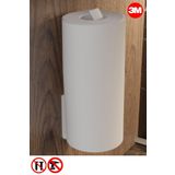 risingmaber Metal Beyaz Yapışkanlı Kağıt Havluluk Yapışkanlı Havlu Askılığı, Banyo Askısı Yapışkanlı Askı Mt72b