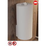 Risingmaber Metal Beyaz Yapışkanlı Kağıt Havluluk Yapışkanlı Havlu Askılığı, Banyo Askısı Yapışkanlı Havluluk ve Peçetelik 3M Yapışkanlı Tasarım MT72BD