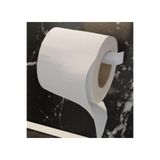 Risingmaber Metal Mat Beyaz Yapışkanlı Tuvalet Kağıtlık ve Kağıt Havluluk İkili Set Yapışkanlı Wc Kağıtlık ve Kağıt Havlu Askısı 3M Yapışkanlı Tasarım MT74B