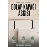 risingmaber Siyah Metal Mutfak Düzenleyici Dolap Kapağı Askısı ve Mutfak Bezi Tutucu Askılık Havlu Askılığı Organizer MT132S