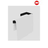 Risingmaber Siyah Yapışkanlı Kağıt Havluluk Yapışkanlı Havlu Askılığı, Banyo Askısı Yapışkanlı Havluluk ve Peçetelik 3M Yapışkanlı Tasarım MT72SD