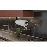 Risingmaber Yapışkanlı Kağıt Havluluk Yapışkanlı Havlu Askılığı, Banyo Askısı Yapışkanlı Havluluk ve Peçetelik 3M Yapışkanlı Tasarım MT72S