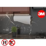 Risingmaber Yapışkanlı Kağıt Havluluk Yapışkanlı Havlu Askılığı, Banyo Askısı Yapışkanlı Havluluk ve Peçetelik 3M Yapışkanlı Tasarım