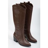 RİSSOLİ RİSSOLİ Kahve Cilt Nakışlı Western Kovboy Cowgirl Çizme