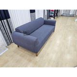 Rişte Home Kaliteli Yarı Kaplama 3lu 1 Adet Ağaç Desen Koltuk, Kanepe,çekyatÖrtüsü,likrali,lastikli, - Antrasit - 180 x 220 cm