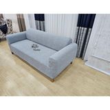 Rişte Home Kaliteli Yarı Kaplama 3lu 1 Adet Ağaç Desen Koltuk, Kanepe,çekyatÖrtüsü,likrali,lastikli, - Gri - 180 x 220 cm