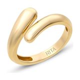 Rita Fine Jewelry Serpent Kadın Altın Serçe Parmak Yüzük - Gold - Standart