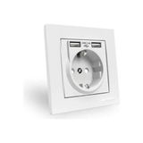 Rita Iki USB Portlu Sıvaüstü Priz