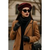 Ritagarcia Fransız Keçe Bordo Ressam Bere