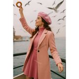 Ritagarcia Fransız Keçe Pembe Ressam Bere