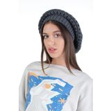 Ritagarcia Kadın Antrasit Triko Tek Kat Ressam Bere