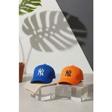Ritagarcia Unisex 2'li Avantaj Paketi Nakışlı Beyzbol Şapka Seti - Ayarlanabilir Cap - Turuncu - Saks - Standart