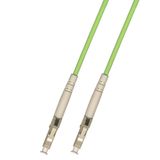RiteAV 300M (950ft) OM5 100Gb LC - LC Fiber Optik Kablo Simplex Multimode 50/125 Jumper 300 Metre Yama Kablosu Kireç Yeşili