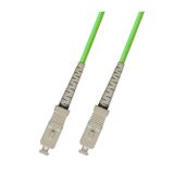 RiteAV 300M (950ft) OM5 100Gb SC SC Fiber Optik Kablo Simpleks Multimode 50/125 Jumper 300 Metre Yama Kablosu Kireç Yeşili