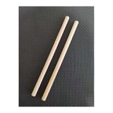 Ritim Çubuğu Fırınlı Kayın 10 Çift ( 20 Adet) Pürüzsüz 24 Cm 14 Mm
