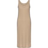Ritnice Kadın Pamuk Comfort Ten Midi Iç Elbise Astar - 2XL