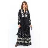 Ritnice Kadın Prive Dreamy %100 Viskon Maksi Boy Uzun Yazlık Elbise