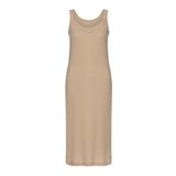 Ritnice Prive Premium %100 Pamuk Comfort Ten Midi Iç Elbise Astar