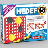Ritoys Hedef 5 Strateji Oyunu 2 Kişilik Dayanıklı ABS Malzemeden Üretildi, Çocuk ve Yetişkin Uyumlu