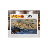 Ritoys Karlı Gün Manzara 1000 Parça Puzzle Yapboz