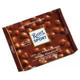 Ritter Sport Çikolata 100 G Tane Fındık Beyaz (6'Li Paket)
