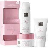 Rituals Trial Set The Ritual of Sakura, Duş Köpüğü, Vücut Kremi ve Peeling, Kiraz Çiçeği & Pirinç Sütü