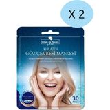 Rituel de Beaute Kolajen Göz Çevresi Maskesi 30 Adet x 2 Şişkinlik Giderici Etkili Yoğun Bakım