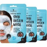 Rituel De Beaute Siyah Oksijen Maske 3'lü