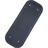 Ritzz Dikdörtgen Suni Deri Çanta Tabanı 32 x 12 cm Lacivert
