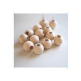 Ritzz Ham Ahşap Boncuk 30MM // 5 Adet