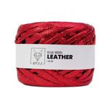 Ritzz Leather Snake Deri Görünümlü Ip Kırmızı