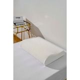 Riva İstanbul Valessa Ortopedik Yastık, Visco Hafızalı Köpük Yastık 35x55x10 cm - 35 x 55 cm - Ekru