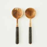 Riva Salata Servis Seti Naturel (27X8 Cm) - 27 x 7,5 cm