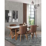 Riva Yemek Odası Takımı (Yemek Masası + 4 Adet Sandalye)