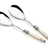 Rivadossi Arianna Chrome Krem Salata Servis Seti