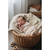 Rivaİstanbul Ayıcık Figürlü Peluş Bebek Battaniyesi