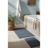 Rivaİstanbul Home Kabartmalı Pamuklu 2’li Banyo & Klozet Paspas Takımı