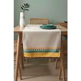 Rivaİstanbul Safran Luxe Keten Runner 45x140 Cm Çok Renkli